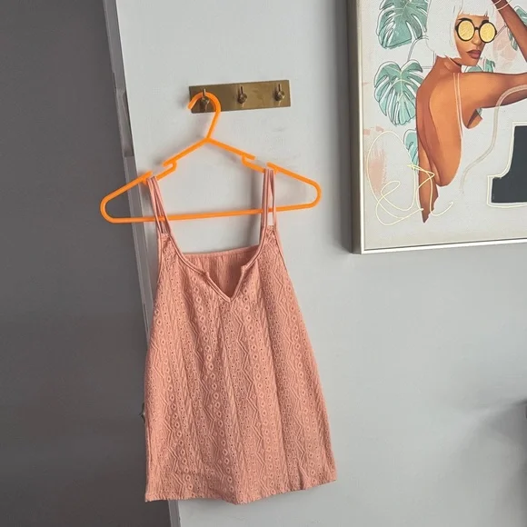 SHEIN Peach Tank Top - Picture 2 of 8